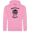 Чоловіча толстовка (худі) Motorhead England Рожевий фото