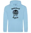 Чоловіча толстовка (худі) Motorhead England Блакитний фото