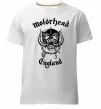 Чоловіча преміум футболка Motorhead England Білий фото