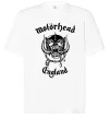 Футболка Оверсайз Motorhead England Белый фото
