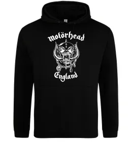 Женская толстовка (худи) Motorhead England Черный фото