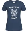 Жіноча футболка Motorhead England Темно-синій фото