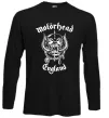 Лонгслів Motorhead England Чорний фото