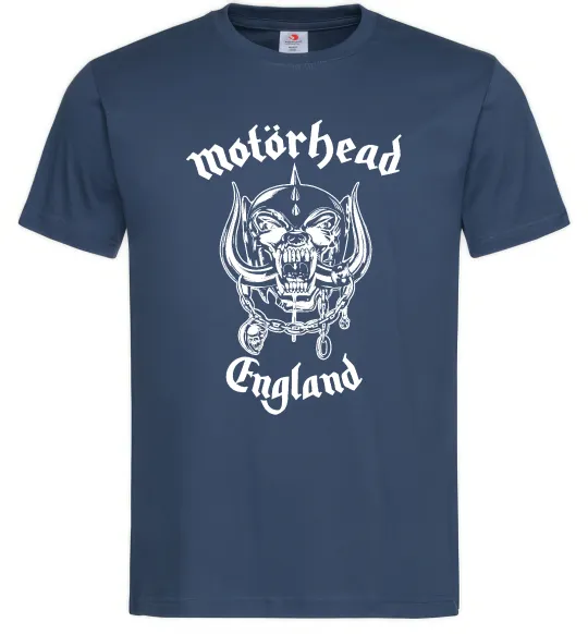 Мужская футболка Motorhead England Темно-синий фото