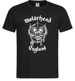 Мужская футболка Motorhead England Черный фото