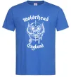 Мужская футболка Motorhead England Ярко-синий фото