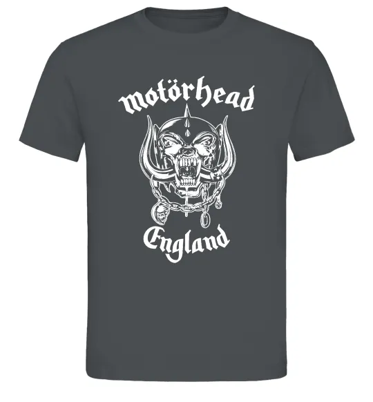 Мужская футболка Motorhead England Графит фото