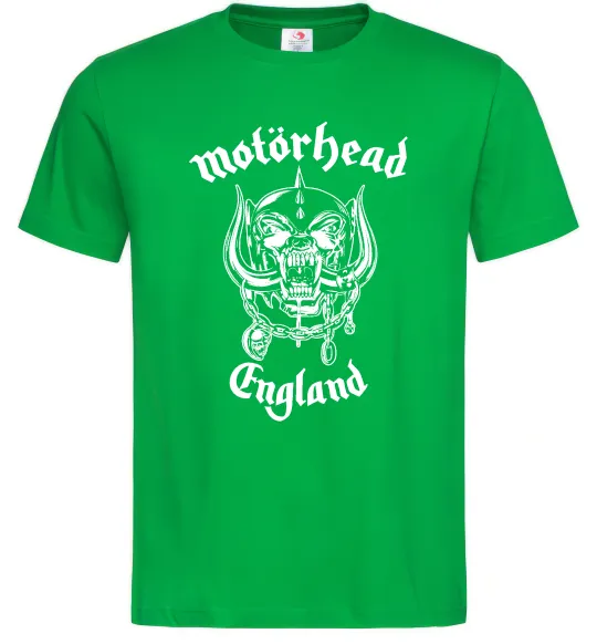 Мужская футболка Motorhead England Зеленый фото