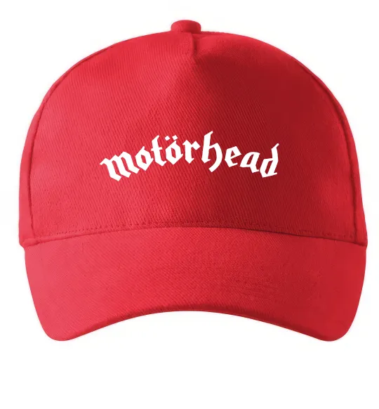 Кепка Motorhead logo Красный фото