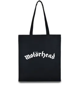 Эко-сумка Motorhead logo Черный фото