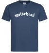 Чоловіча футболка Motorhead logo Темно-синій фото