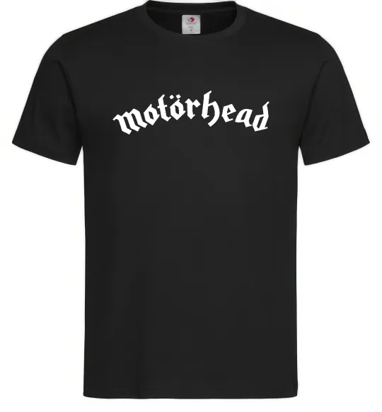 Чоловіча футболка Motorhead logo Чорний фото