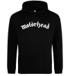 Мужская толстовка (худи) Motorhead logo Черный фото