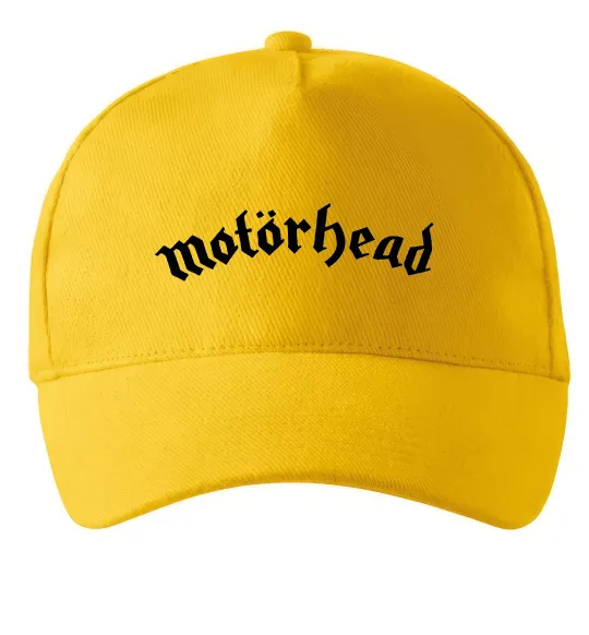 Кепка Motorhead logo Солнечно желтый фото