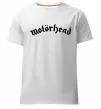 Чоловіча преміум футболка Motorhead logo Білий фото