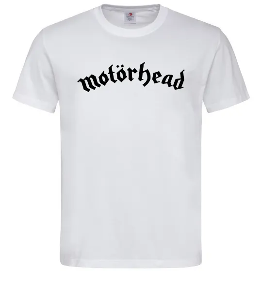 Чоловіча футболка Motorhead logo Білий фото