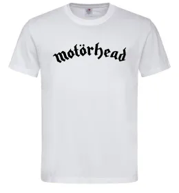 Мужская футболка Motorhead logo Белый фото