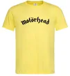 Чоловіча футболка Motorhead logo Лимонний фото