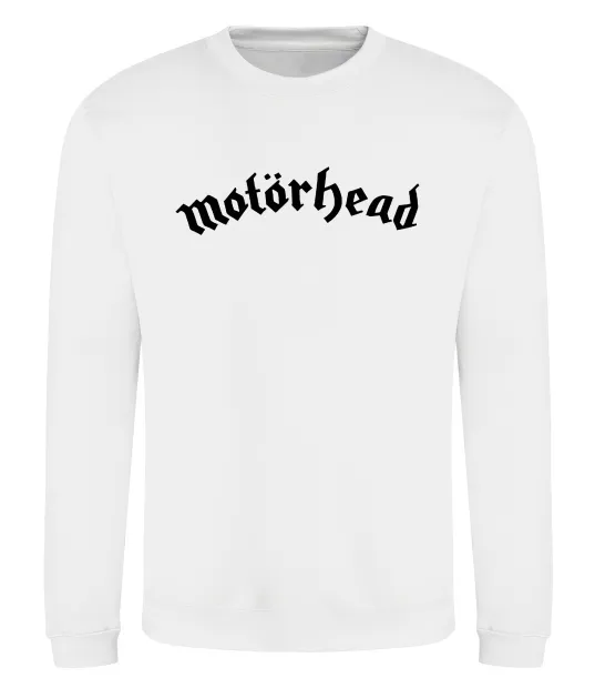 Світшот Motorhead logo Білий фото