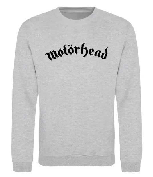 Світшот Motorhead logo Сірий меланж фото