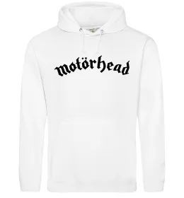 Чоловіча толстовка (худі) Motorhead logo Білий фото