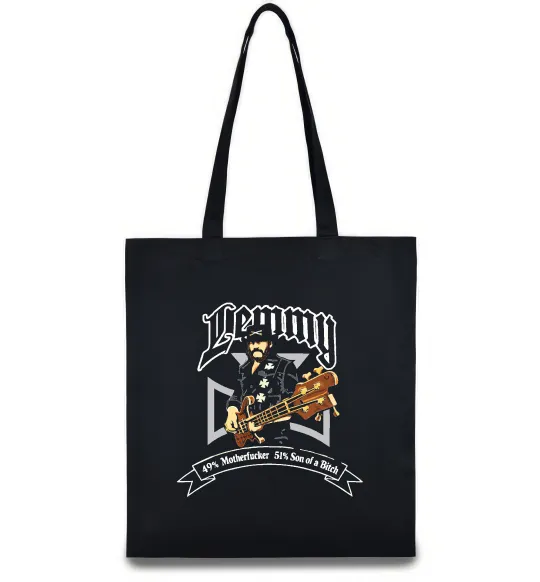 Еко-сумка Lemmy Чорний фото