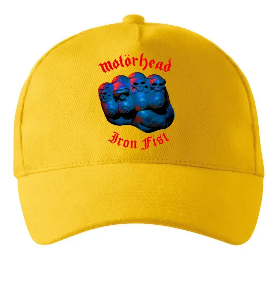 Кепка Motorhead Iron fist Сонячно жовтий фото