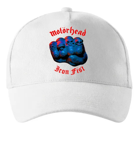 Кепка Motorhead Iron fist Білий фото