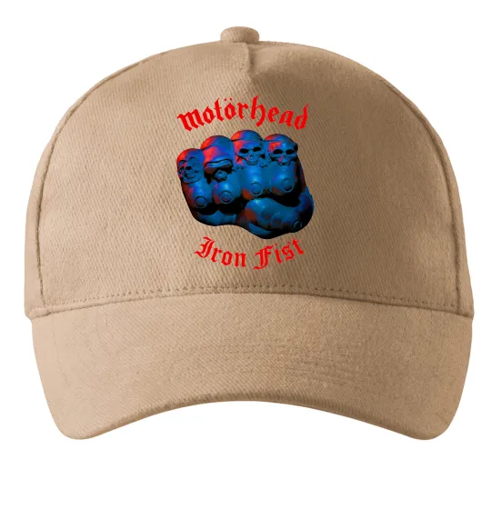 Кепка Motorhead Iron fist Пісочний фото