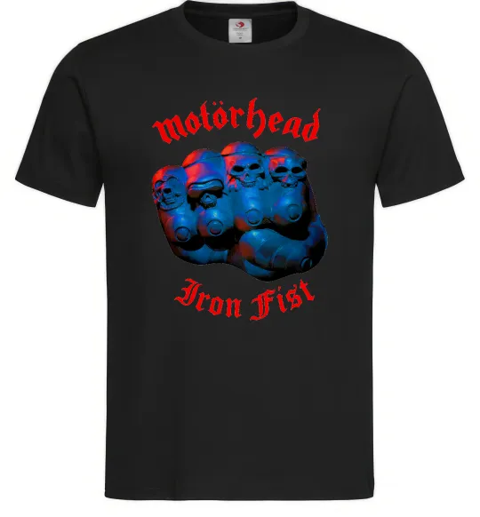 Чоловіча футболка Motorhead Iron fist Чорний фото