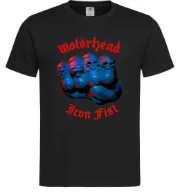 Мужская футболка Motorhead Iron fist Черный фото