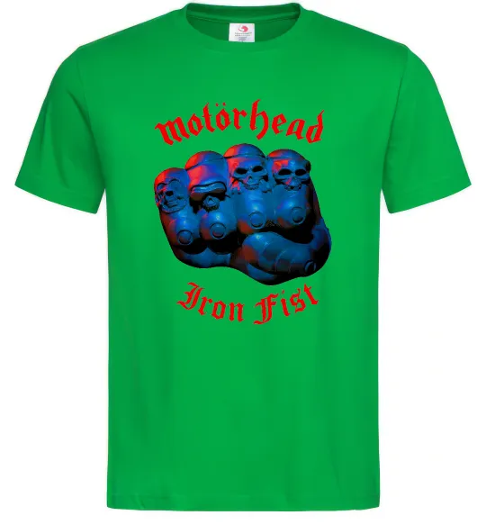 Чоловіча футболка Motorhead Iron fist Зелений фото