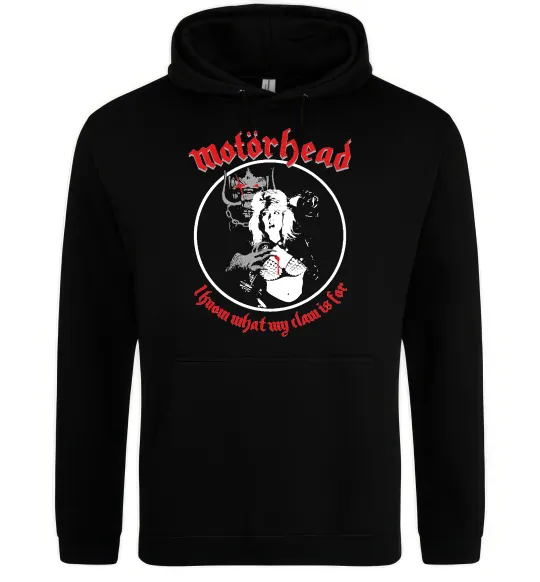 Мужская толстовка (худи) Моторхед Черный фото