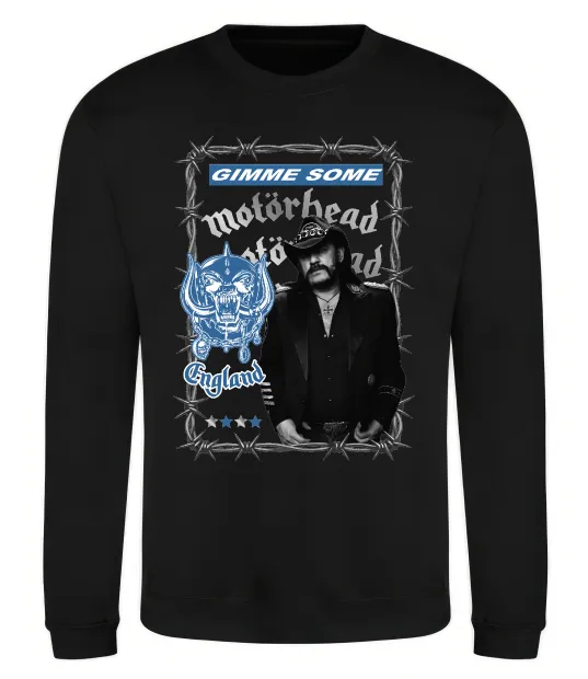 Свитшот Motorhead Gimme some Черный фото