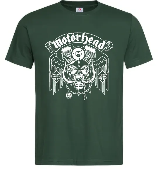 Мужская футболка Motorhead Ace of spades Темно-зеленый фото