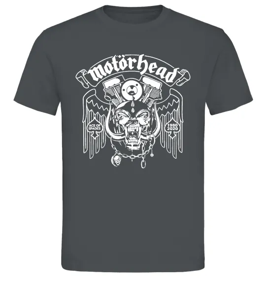 Мужская футболка Motorhead Ace of spades Графит фото