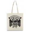 Эко-сумка Motorhead Ace of spades Бежевый фото