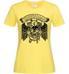 Женская футболка Motorhead Ace of spades Лимонный фото