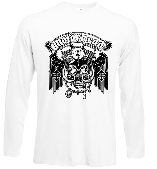 Лонгслів Motorhead Ace of spades Білий фото