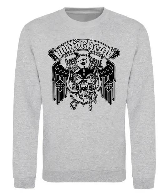 Світшот Motorhead Ace of spades Сірий меланж фото