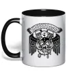 Чашка с цветной ручкой Motorhead Ace of spades Черный фото