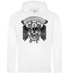 Мужская толстовка (худи) Motorhead Ace of spades Белый фото