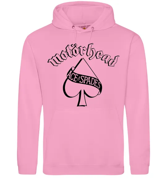 Женская толстовка (худи) Ace of spades Розовый фото