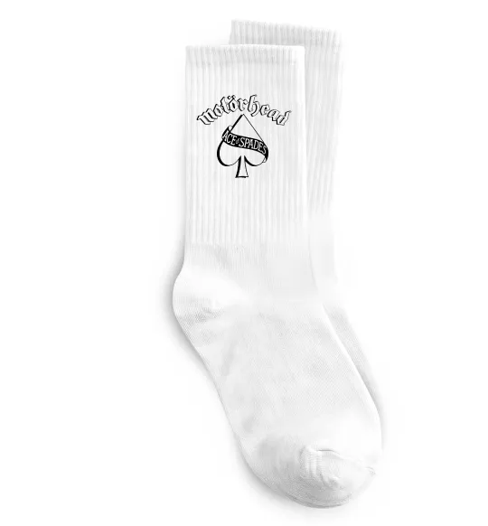Шкарпетки Ace of spades Білий фото