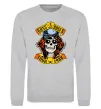 Світшот Guns N Roses tour 1988 Сірий меланж фото