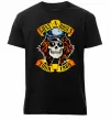 Чоловіча преміум футболка Guns N Roses tour 1988 Чорний фото