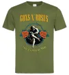 Чоловіча футболка Guns N`Roses Sweet child Оливковий фото