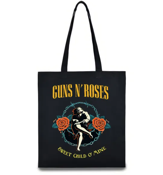 Эко-сумка Guns N`Roses Sweet child Черный фото