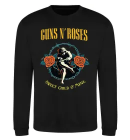 Свитшот Guns N`Roses Sweet child Черный фото