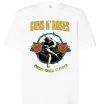 Футболка Оверсайз Guns N`Roses Sweet child Белый фото